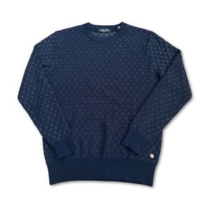 SCOTCH & SODA Patterned Pullover Tight Knit Crew Neck Men’s Size L Smart Casual